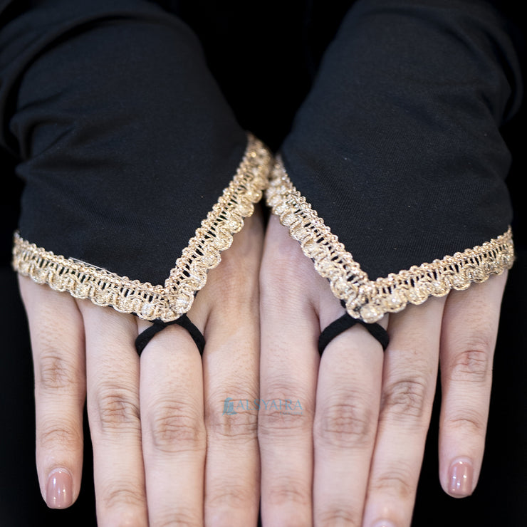 Alsyahra Exclusive Manset Handsock Cincin Motif New Raaina
