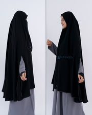 Bundling Gamis Khimar Alsyahra Exclusive X Peggy Melati Sukma