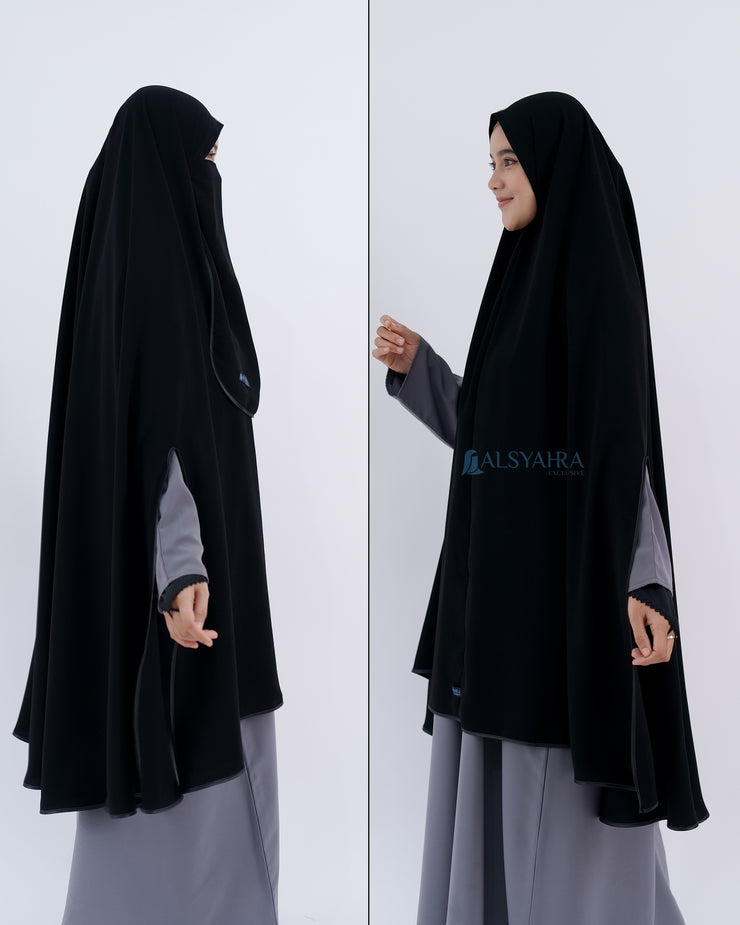 Bundling Gamis Khimar Alsyahra Exclusive X Peggy Melati Sukma
