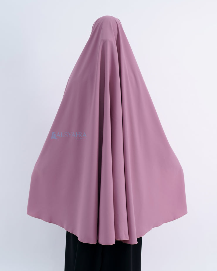 Set Khimar Syari Handsplit Non Pad Cadar Tali Luxury Wolfis Alsyahra Exclusive