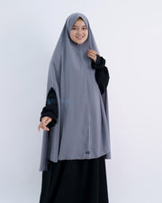 Set Khimar Syari Handsplit Non Pad Cadar Tali Luxury Wolfis Alsyahra Exclusive