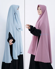Set Khimar Syari Handsplit Pad Cadar Tali Luxury Wolfis Alsyahra Exclusive