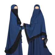Set Khimar Maleeka Bisban Queen BolBal 2 Material Alsyahra Exclusive XXL