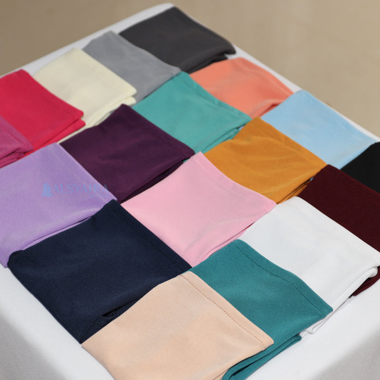 Simple Syari Manset Handsock Jempol Polos Premium
