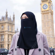 Alsyahra Exclusive Cadar Tali Andalusia Sifon Silk Jetblack