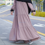 Alsyahra Exclusive Gamis Abaya Syari Salasa Jamila Platinum Wolfis