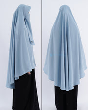 Set Khimar Pad Syari Size XL Cadar Tali Luxury Wolfis Alsyahra Exclusive