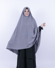 Set Khimar Pad Syari Size XXL Cadar Tali Luxury Wolfis Alsyahra Exclusive