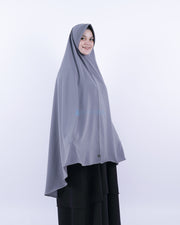 Set Khimar Pad Syari Size XXL Cadar Tali Luxury Wolfis Alsyahra Exclusive