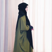 Alsyahra Exclusive Set Pasmina Syari Cadar Tali Hafiza Jetblack