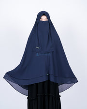 Set Khimar Syari Cerutti 2 Layer Size XL Alsyahra Exclusive