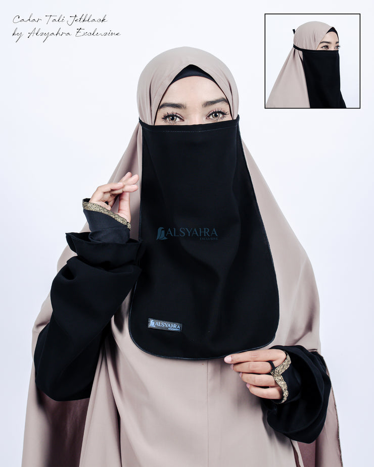 Cadar Tali Jetblack Alsyahra Exclusive