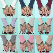 Manset Handsock Cincin Stripe Motif Silver Premium Alsyahra