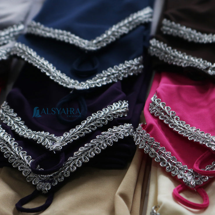Manset Handsock Cincin Motif Zahrah Alsyahra Exclusive