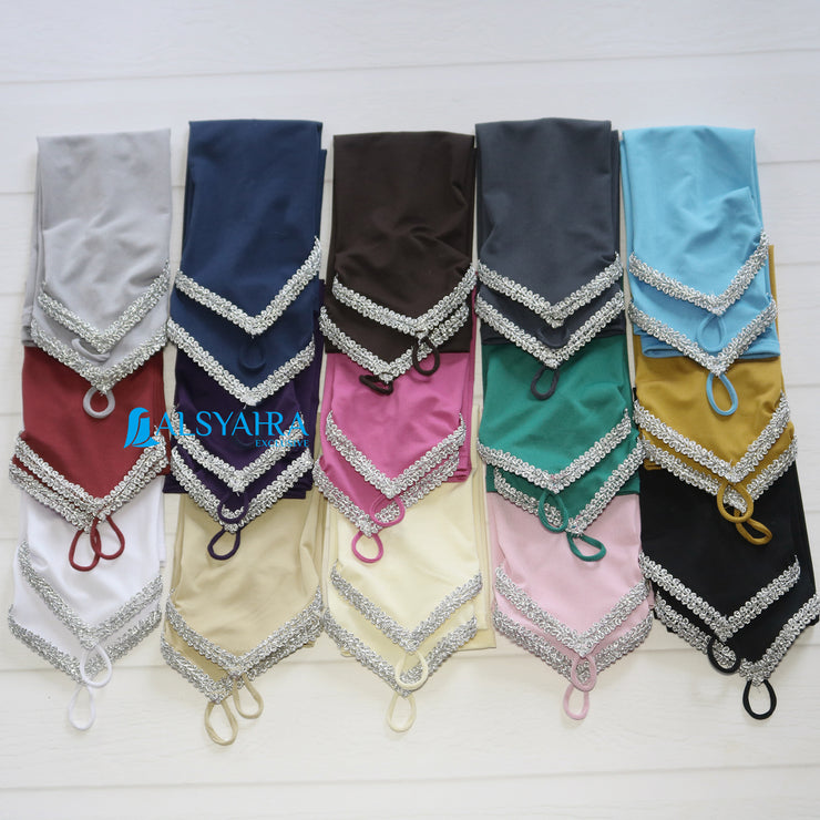 Manset Handsock Cincin Motif Zahrah Alsyahra Exclusive