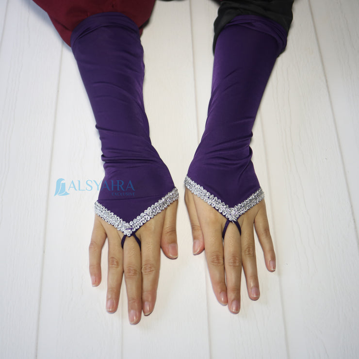 Manset Handsock Cincin Motif Zahrah Alsyahra Exclusive