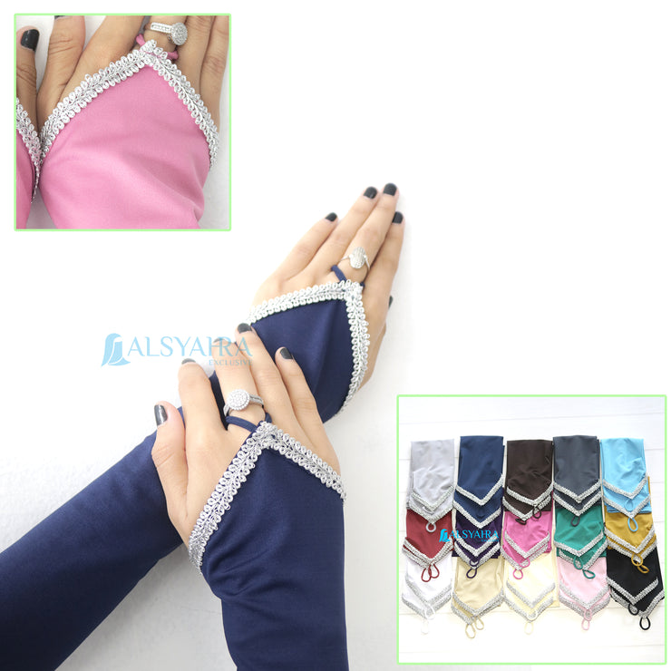 Manset Handsock Cincin Motif Zahrah Alsyahra Exclusive