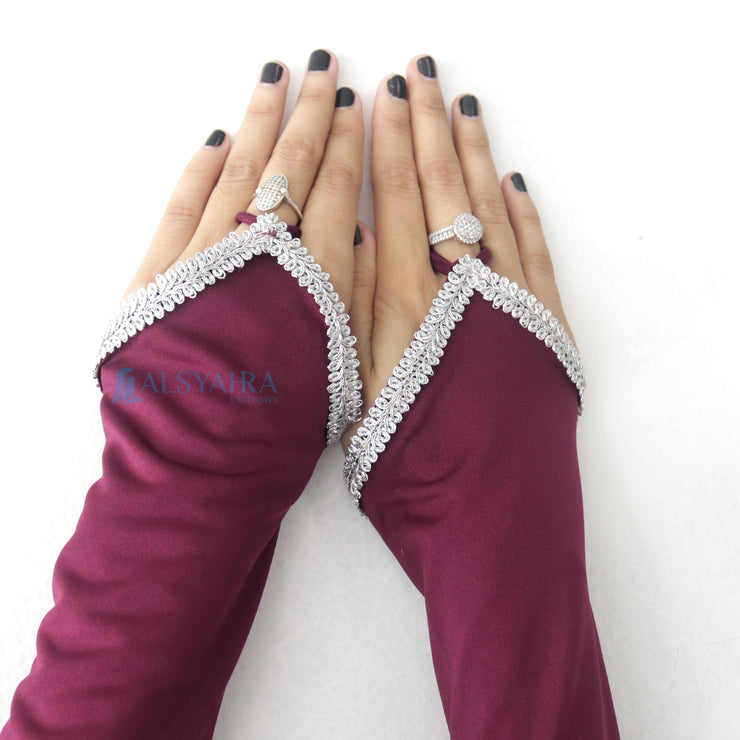 Manset Handsock Cincin Motif Zahrah Alsyahra Exclusive