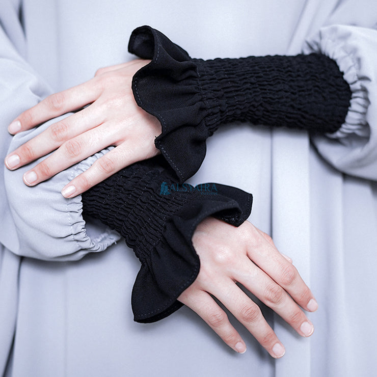 Manset Handsock Queen Wrinkle Jetblack Alsyahra Exclusive
