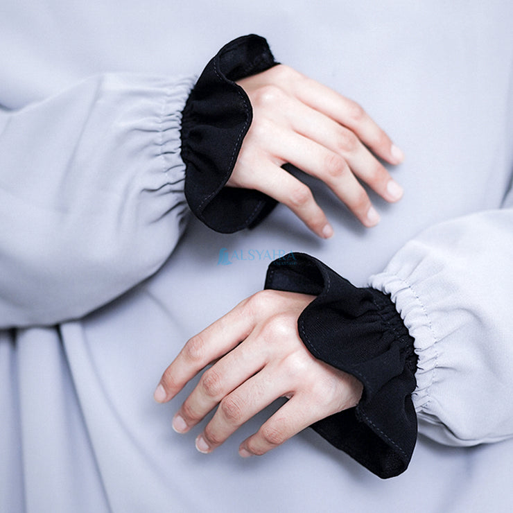 Manset Handsock Queen Wrinkle Jetblack Alsyahra Exclusive