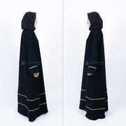 Abaya Gamis Syari Mecca Jetblack Alsyahra Exclusive