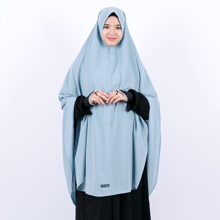 Set Khimar Non Pet Niqab Bandana XXL Luxury Wolfis