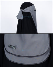 Niqab Bandana Ikhfa 2 layer Sifon Premium Alsyahra Exclusive