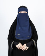 Niqab Bandana Ikhfa 2 layer Sifon Premium Alsyahra Exclusive