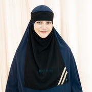 Niqab Bandana Pulldown New Shajara Sifon Jetblack Alsyahra Exclusive