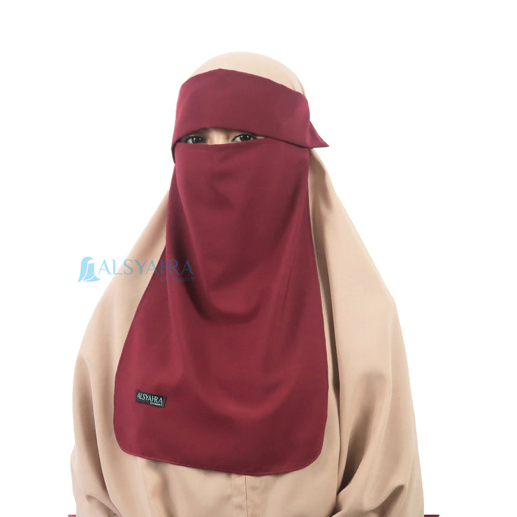 Alsyahra Exclusive Niqab Bandana Poni Luxury Wolfis