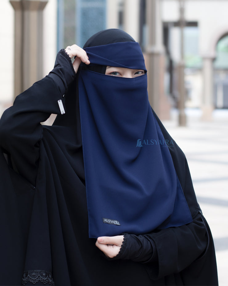 Alsyahra Exclusive Niqab Poni Pulldown Sifon Premium