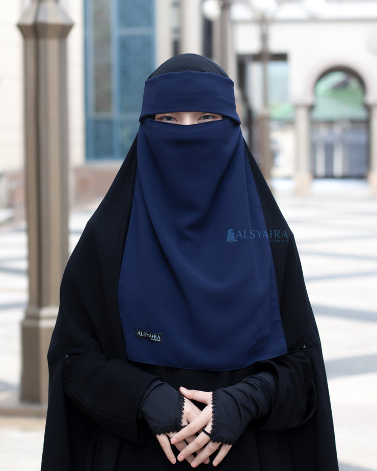 Alsyahra Exclusive Niqab Poni Pulldown Sifon Premium