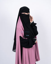 Alsyahra Exclusive Yaman Eagle Eyes Sifon Silk Jetblack