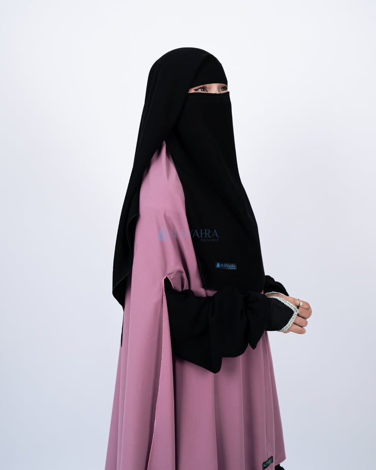Niqab Yaman Jetblack Alsyahra Exclusive