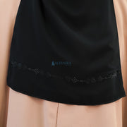 Alsyahra Exclusive Niqab Yaman Poni Raudhah Anatolia Sifon Silk Jetblack