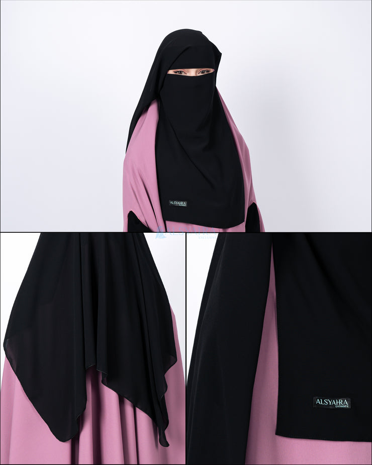 Alsyahra Exclusive Niqab Yaman Sifon Premium