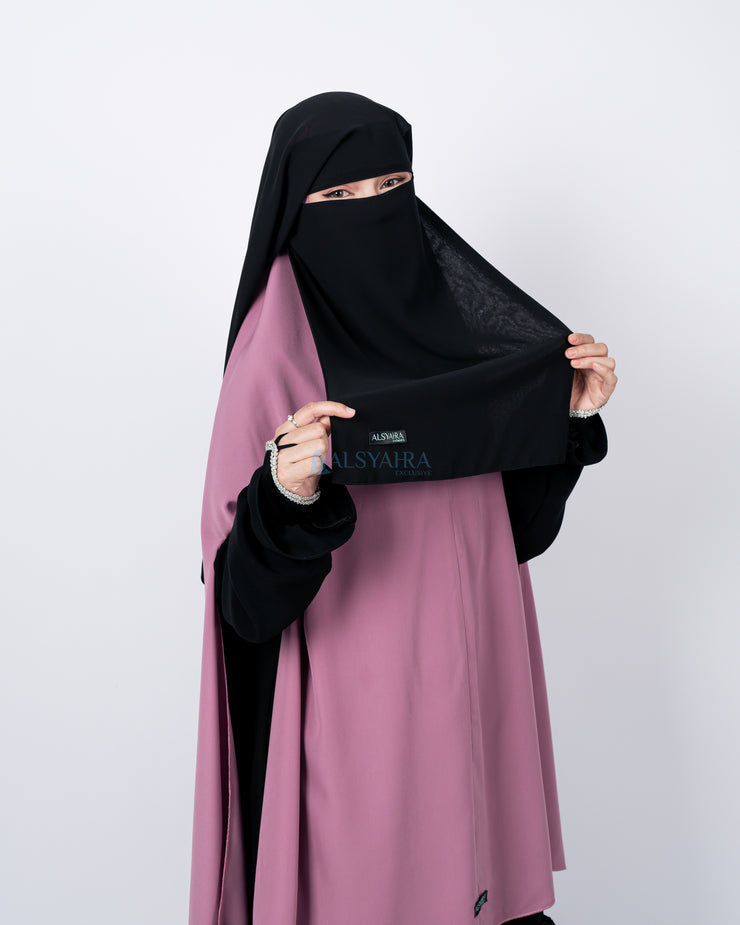 Alsyahra Exclusive Niqab Yaman Sifon Premium