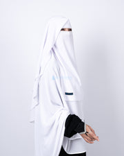 Niqab Yaman Walimah 2 Layer Sifon Premium Alsyahra Exclusive