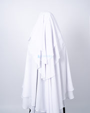 Niqab Yaman Walimah 2 Layer Sifon Premium Alsyahra Exclusive