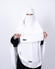 Niqab Yaman Walimah 2 Layer Sifon Premium Alsyahra Exclusive