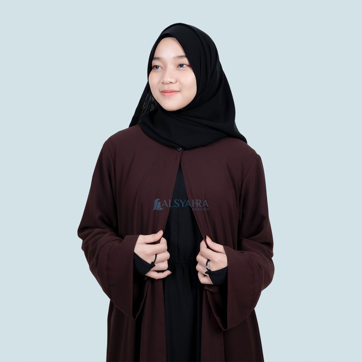 Long Outer Syari Cardigan Humaira Premium by Alsyahra Exclusive