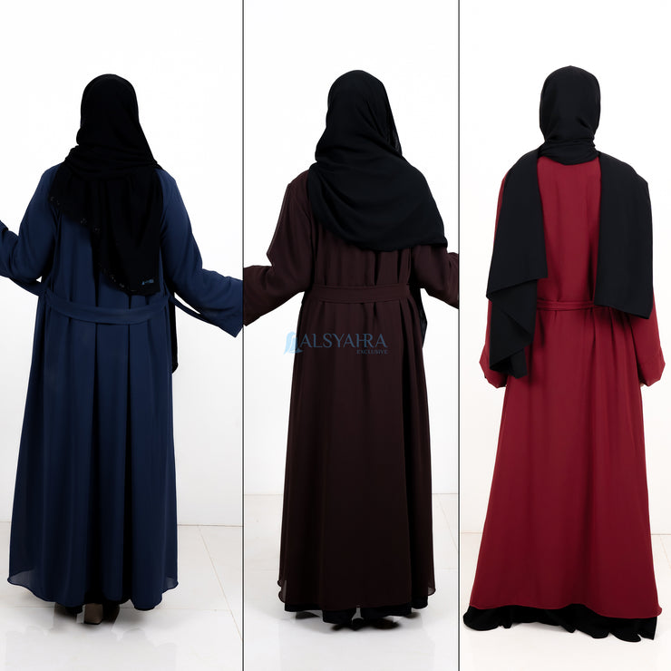 Long Outer Syari Cardigan Humaira Premium by Alsyahra Exclusive