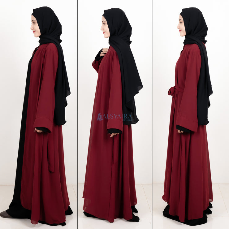 Long Outer Syari Cardigan Humaira Premium by Alsyahra Exclusive