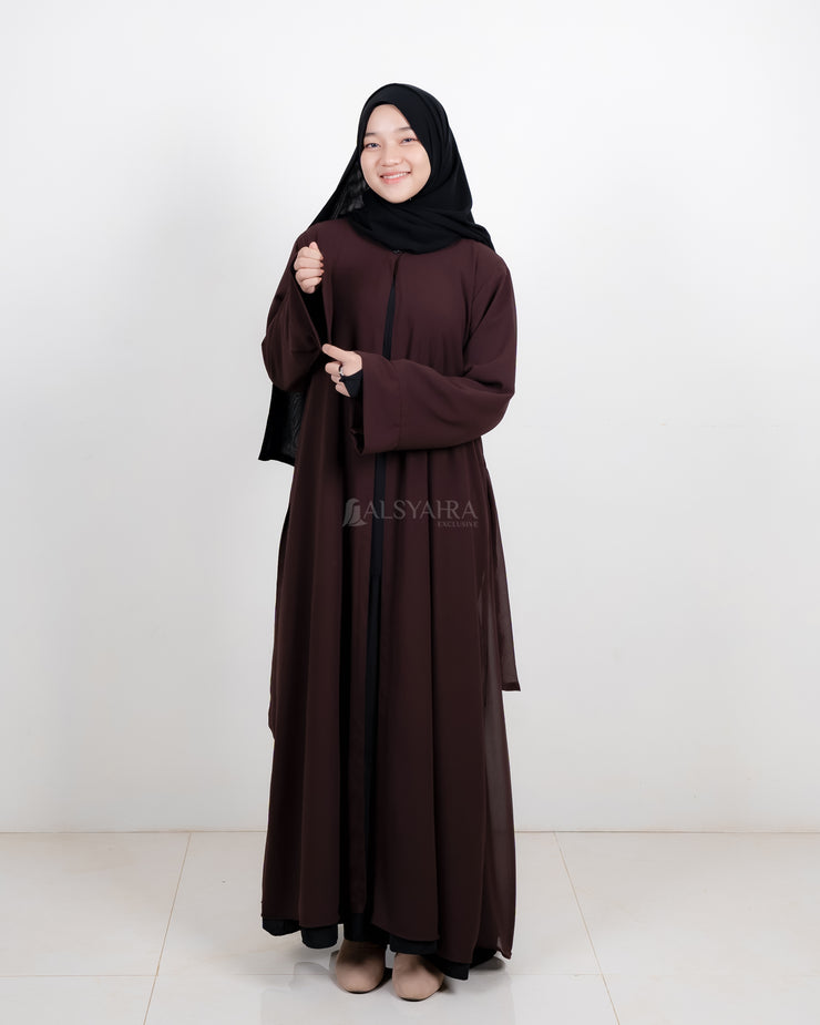 Long Outer Syari Cardigan Humaira Premium by Alsyahra Exclusive