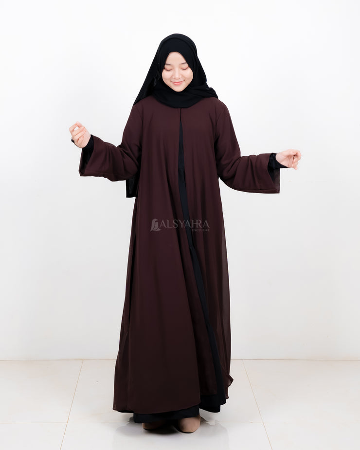Long Outer Syari Cardigan Humaira Premium by Alsyahra Exclusive