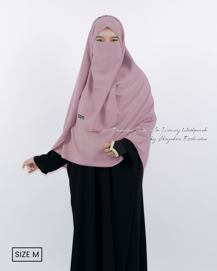 Set Pasmina Syari Hurun In Cadar Tali Size M Luxury Wolfis Alsyahra Exclusive