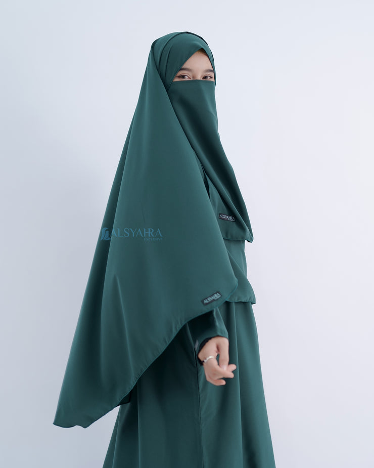 Set Pasmina Syari Hurun In Cadar Tali Size M Luxury Wolfis Alsyahra Exclusive