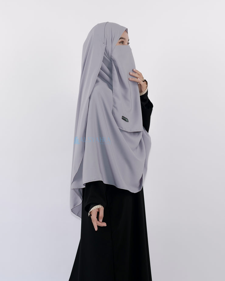 Set Pasmina Syari Hurun In Cadar Tali Size L Luxury Wolfis Alsyahra Exclusive