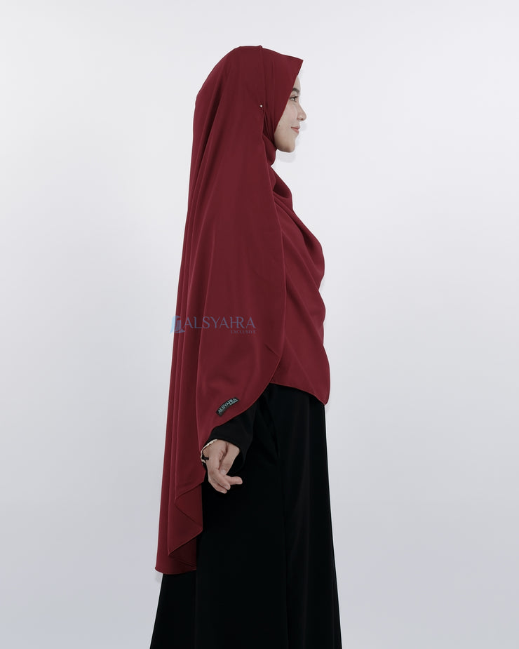 Set Pasmina Syari Hurun In Cadar Tali Size L Luxury Wolfis Alsyahra Exclusive