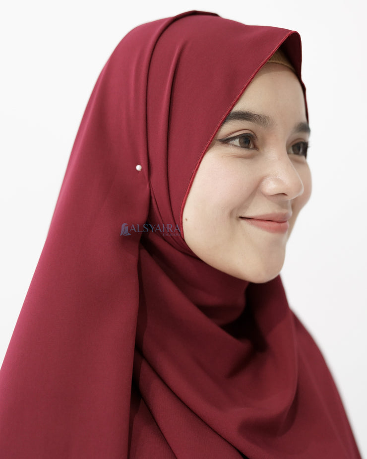 Set Pasmina Syari Hurun In Cadar Tali Size L Luxury Wolfis Alsyahra Exclusive
